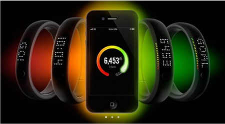 браслет, стимулирует активность, FuelBand, NIKE, физическое состояние, спорт, акселерометр, смартфон, фото